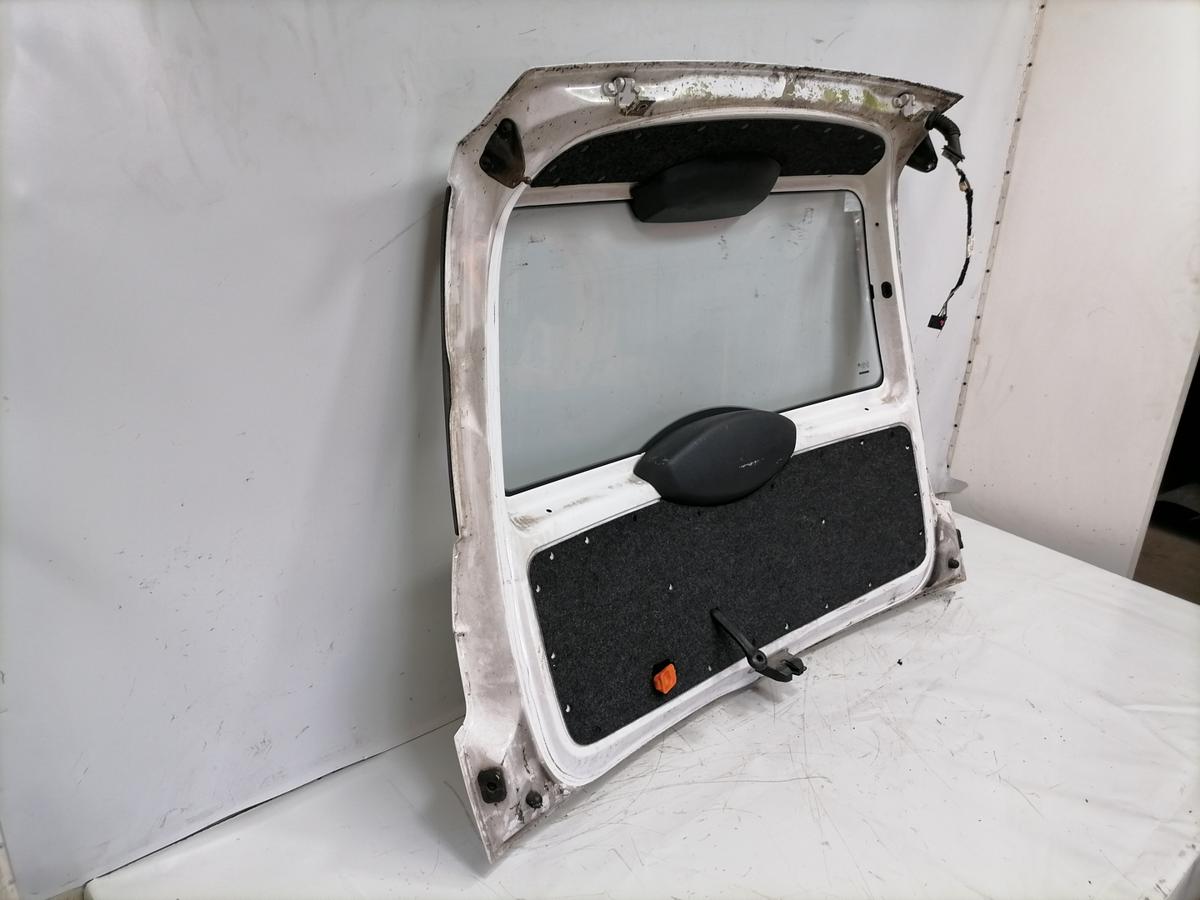 Skoda Roomster 5J original Heckklappe mit Heckscheibe LF9E Candywei&szlig; Bj.2007